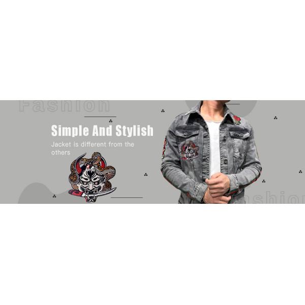 Iron On Hannya Oni Mask Custom Embroider Patch Clothing Accessories