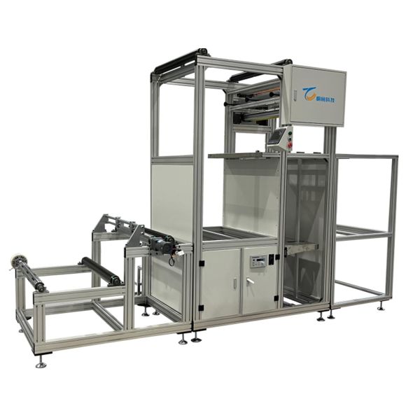 High Efficiency Partitioned Fiberglass Paper Folding Pleating Production Line