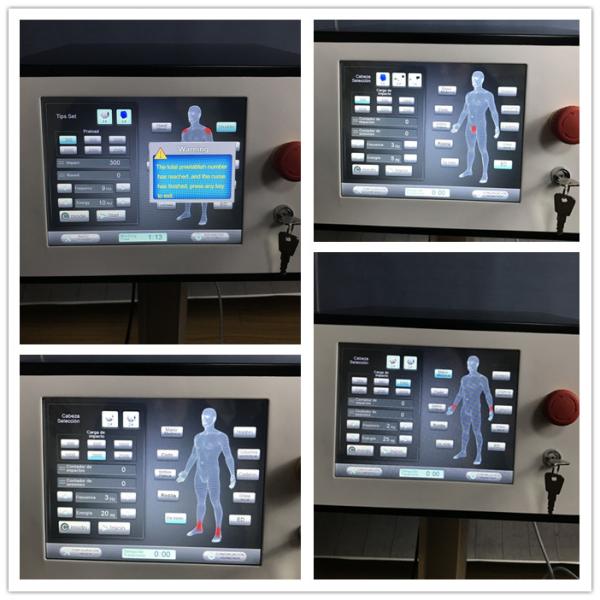 Focused Shock Wave Therapy Machine 200W Electromagnetic Pneumatic Physical Therapy