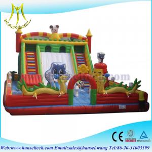 Wholesale Hansel giant inflatable space bouncer slide from china suppliers