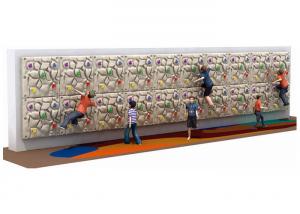 Wholesale Eco Friendly Wooden Climbing Wall 114 Cm Length 3 Mm Thickness Custom Design from china suppliers