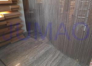 China Aluminum Alloy Hanging Chain Room Dividers Easy Installed For Dubai Hotel / Spa on sale