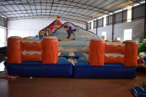 China Exciting Inflatable Sport Games Size 5x5m / Inflatable Skiing Games Inflatable Simulated Surfing Games on sale
