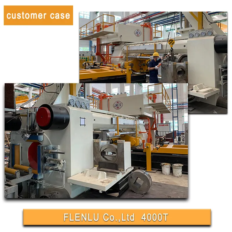 Excellent Performance Short Stroke Front Loading Aluminium Press Extrusion Machine for Aluminium Profile