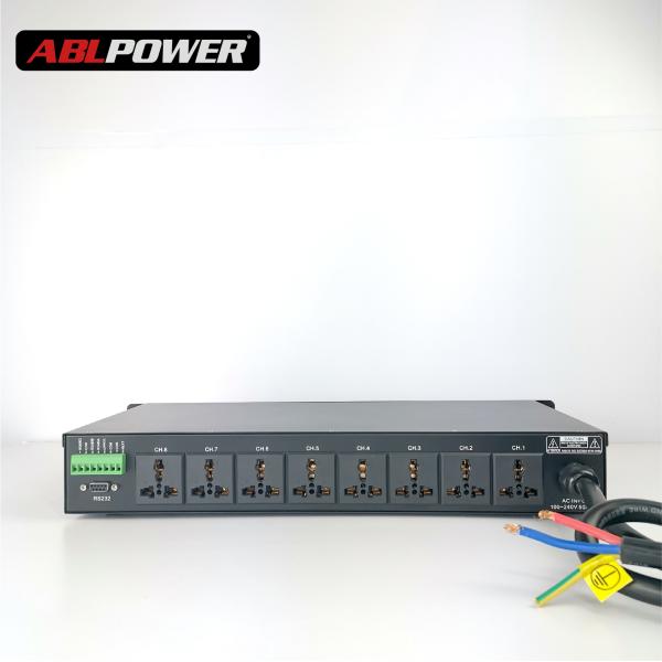 Timing Divce Color Touch Screen Power Supply Sequencer