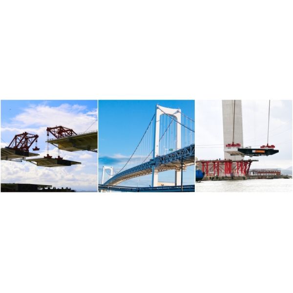 Anti Corrosion Suspension Steel Structure Bridge Marine Grade OEM