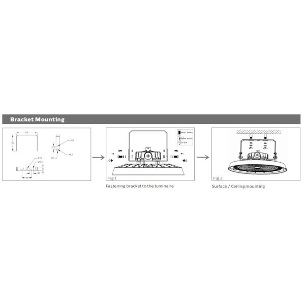 Europe Warehouse HB5 highbay lighting solution with multiple beam angles 3 CCT options and smart sensor compatibility for illumination