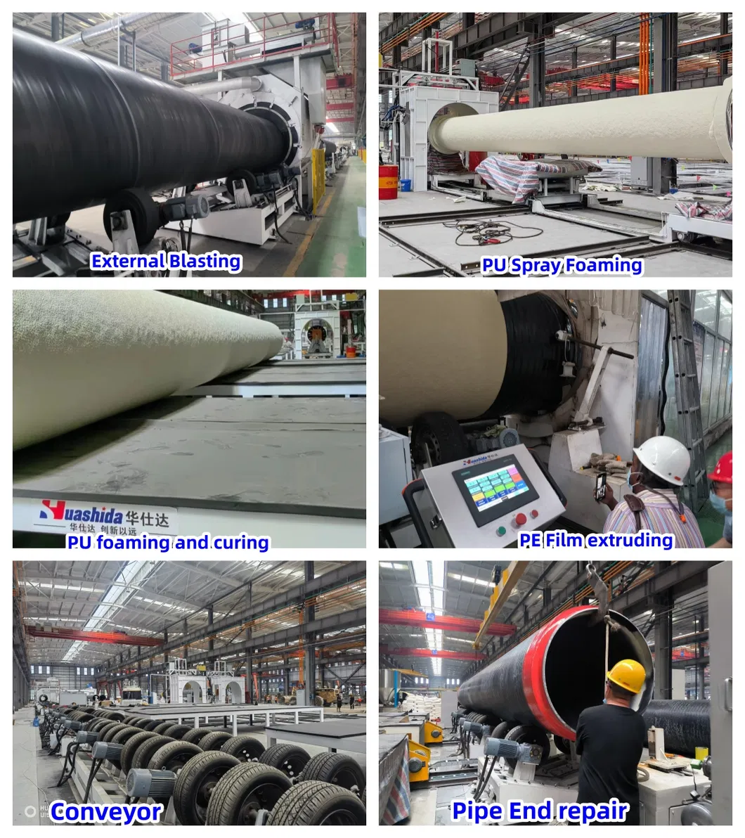 PU Polyurethane Foam Machine For Pre Insulated Pipe 500-1600 High Pressure Air Type