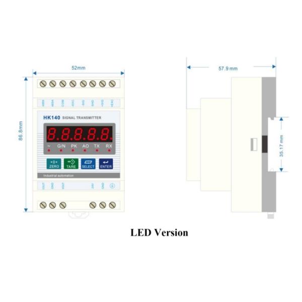 OLED Analog Weight Transmitter High Precision Weight Transmitter
