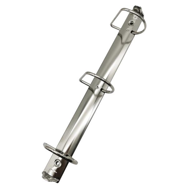 Large capacity Slant D shape Ring Binder clip Silver A4 Metal accessories for folders 2 inch Ring Binder Mechanism STD280-3-50/36