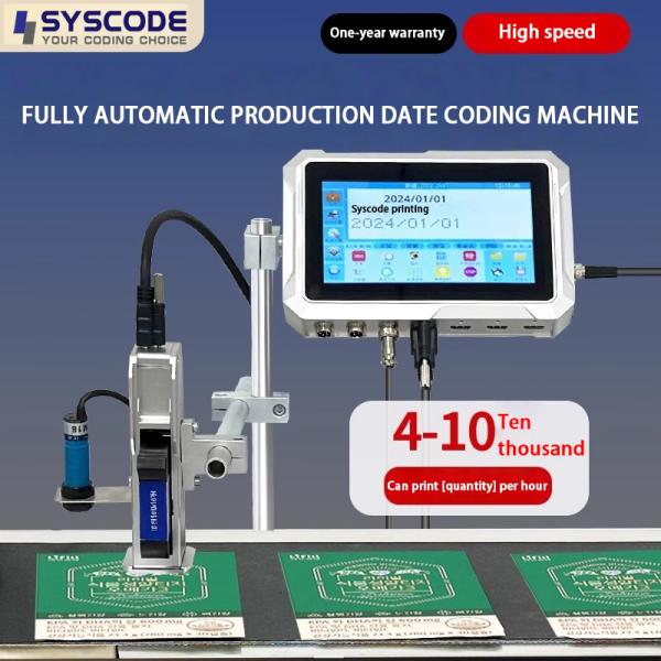 Syscode H200 High-Performance Thermal Inkjet Coder - Compatible with water