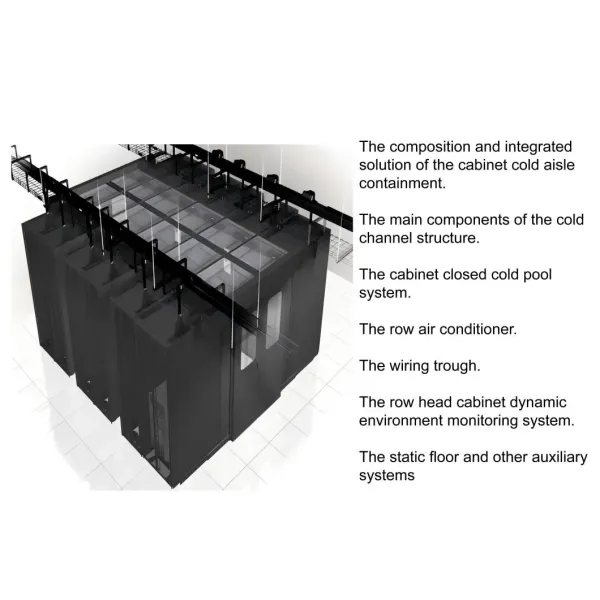 Data Center Cold Aisle Containment Critical Facilities Edge Data Center Project