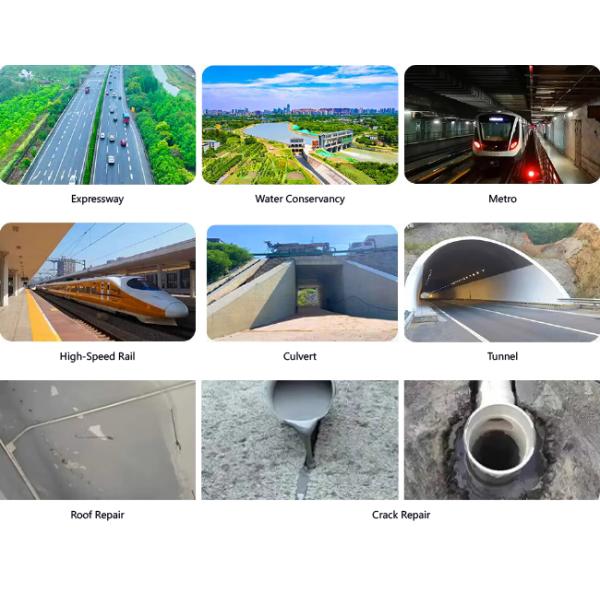 High Elastic Polyurea Grouting Fluid Polyurethane Grouting Material Waterproofing For Concrete