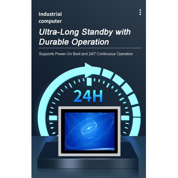 15.6 Inch Narrow Bezel External Industrial Embedded Computers Grade Touch Panel Monitor With VGA HDMI DVI USB