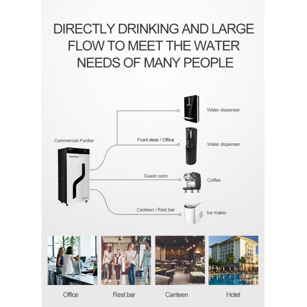 Multipurpose Commercial Reverse Osmosis System 50/60Hz With Tank