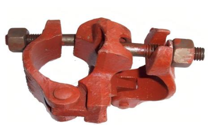 Customized Scaffold Accessories High Strength Scaffold Swivel Coupler Silver