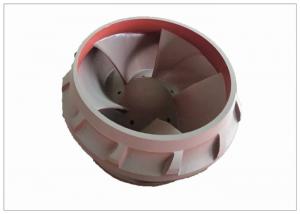 China Mining Dredge Slurry Pump Impeller HRC 56-63 Abrasive Resistant on sale