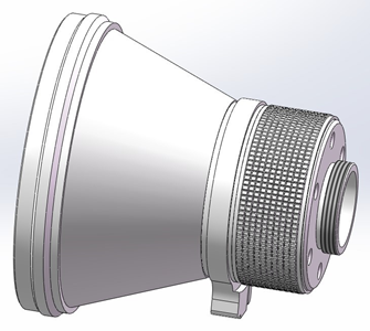 AM100L 5M Manual Uncooled Thermal Lens 100mm IR camera module