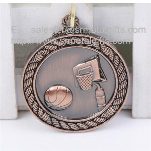 Wholesale Custom blank basketball medals, metal blank sports trophy and award medals selection, from china suppliers