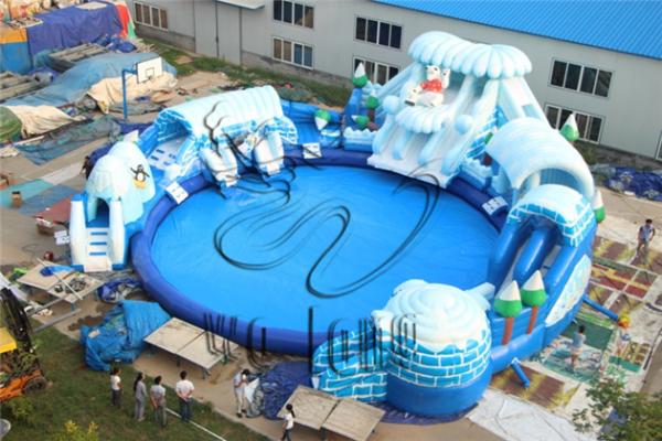 2017 Inflatable Aqua Park, floating water park for sale