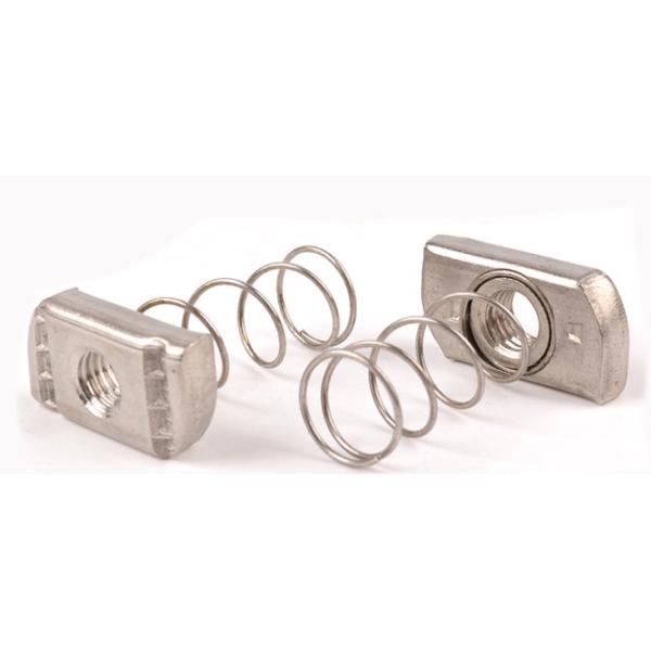 Stainless Steel Spring Nut Channel Nuts With Long Spring