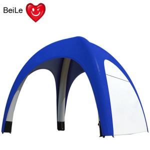China Commercial 0.5 Nylon Oxford blue color inflatable spider tent on sale