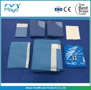 China Varicose Vein Surgical Disposable Drapes OEM Non Sterile Drapes on sale