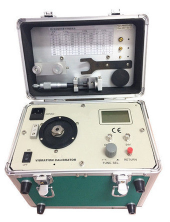Digital Vibration Calibrator, calibrate vibration accelerometer, velocity,