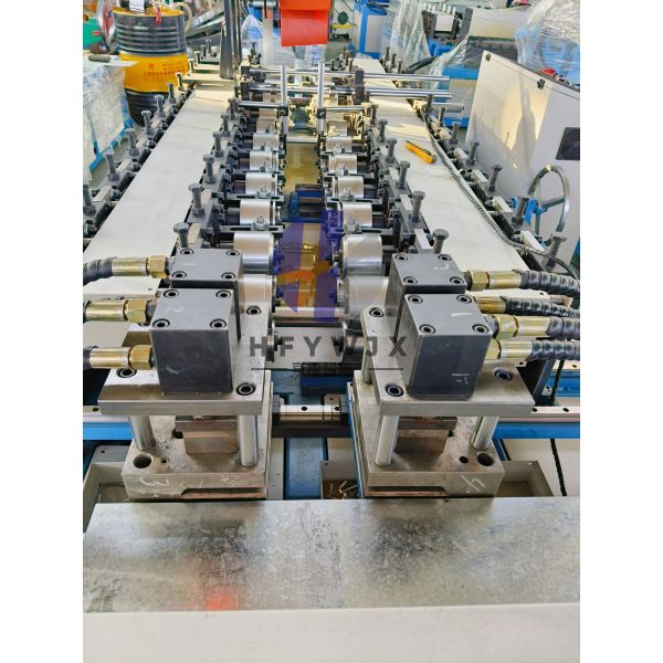 High Precision Flexible Duct Connector Machine For 0.3-0.6 Mm Material