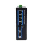 100M Unmanaged Industrial Ethernet Switch Single mode Single fiber Automatically