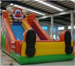 Wholesale Inflatble Slide / inflatable clown slide 0.5mm PVC Tarpaulin from china suppliers
