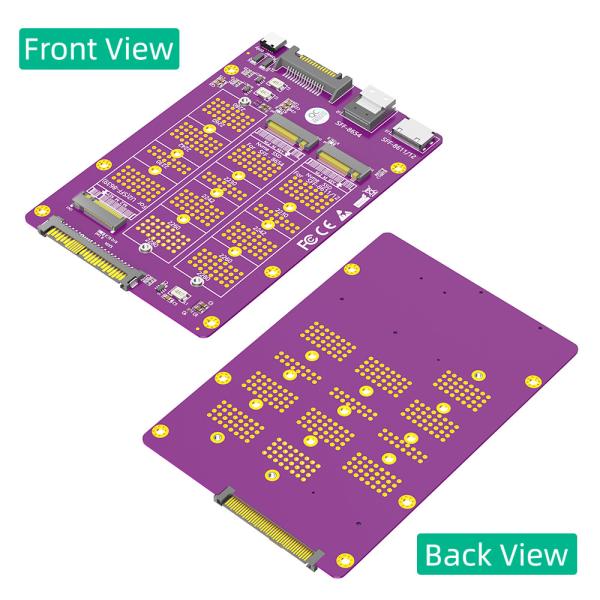 SFF 8612 U.2 M.2 NGFF Adapter 2260mm 2280mm SFF 8654