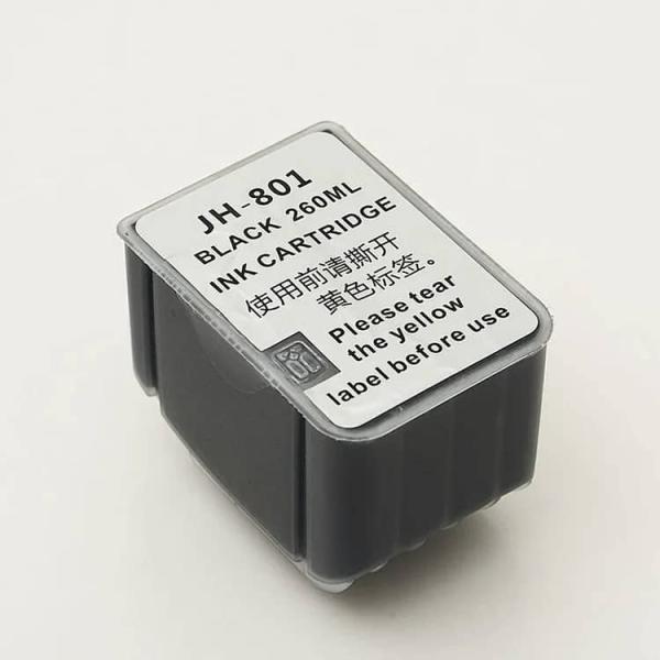 Black Cutter Plotter Parts 260ml Ink Box JH801 Ink Cartridge Big Ink Cartridge
