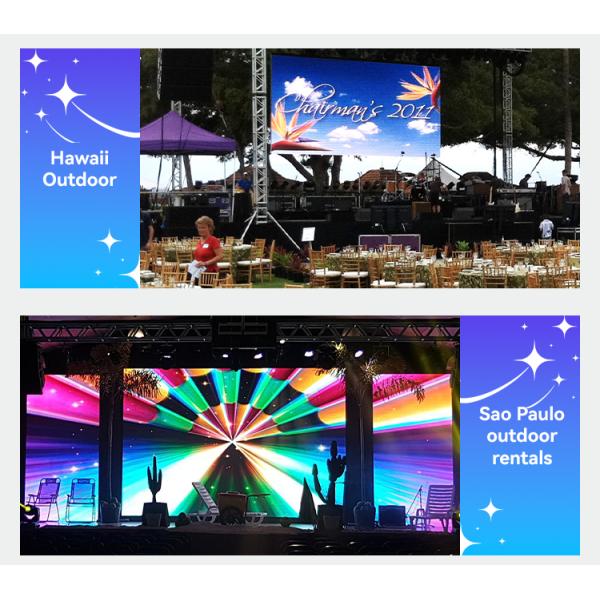 2400x1350 Interactive P4 Led Screen Module Display Panel AIO135