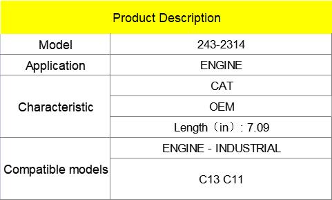 243-2314 Applied To Camshaft Speed And Timing Engine Wiring Harness
