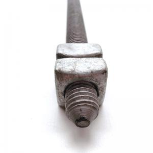 Wholesale HDG Double End Carbon Steel 4.8 5.8 Bolts For Tower And Hardware from china suppliers