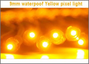 Wholesale 50pcs Yellow 9mm Pixel String Light DC5V Waterproof  LED Christmas Light from china suppliers