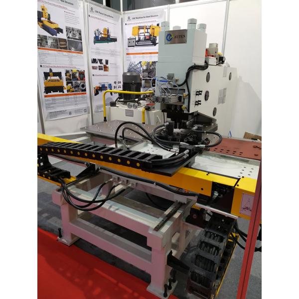 High Accuracy And Reliability CNC Steel Plate Drilling Machine Servo Motor Feed