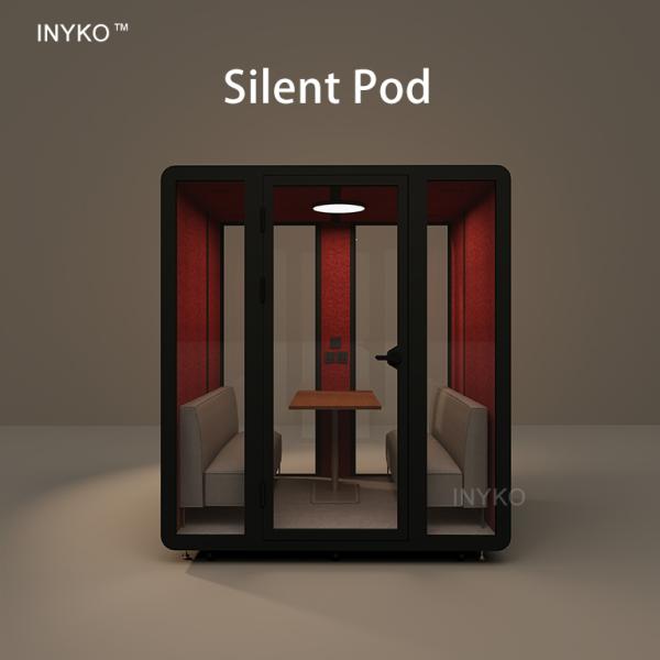 Fully Enclosed Modular Sleeping Pod with Adjustable LED Lighting and Integrated Ventilation