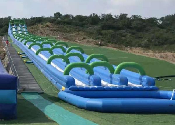 Quality Giant Inflatable Slip N Slide customized water Slip N Slide for sale