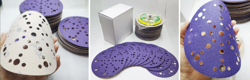 6-inch ceramic sanding disc - packaging