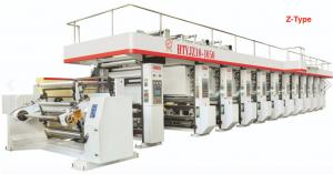 China Mechanical Poly Bag Printing Machine MLS With Servo Motor Tension Control System on sale
