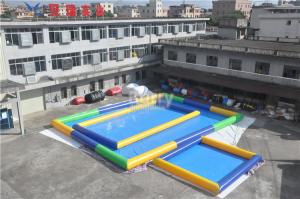 Wholesale Family Inflatable Portable Water Pool 0.9mm Yellow Blue Green Color from china suppliers