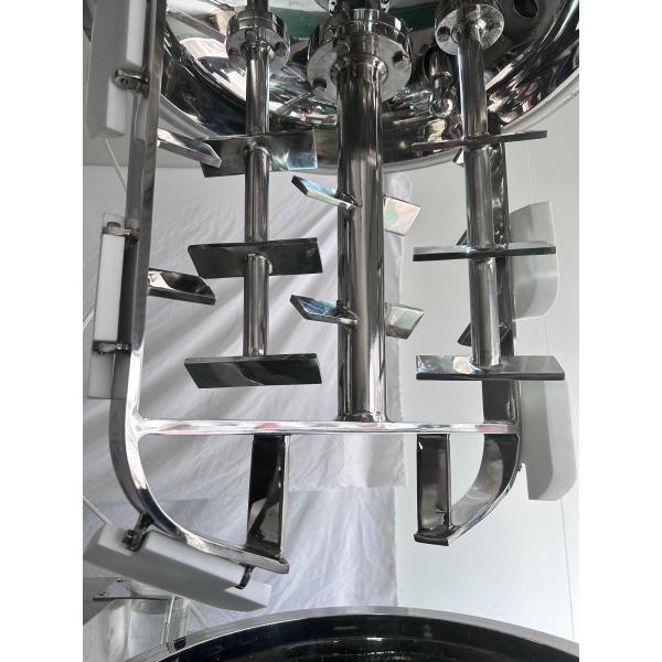 200L Vacuum Emulsifying Mixer Machine For Processing Cosmetic Cream