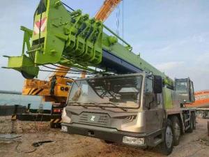 China Refurbished QY70V Telescopic Boom Truck Mounted Crane 12.2m Max Boom Length on sale