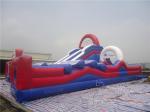 Commercial Giant Inflatable Amusement Park / Inflatable Obstacle Combo with