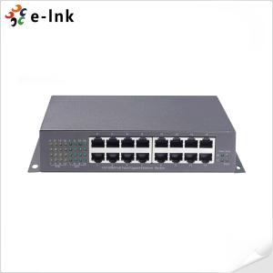 China 16 Port 10/100M TP Ethernet POE Switch 2 Port 1000M SFP Managed Fiber Ethernet Switch on sale