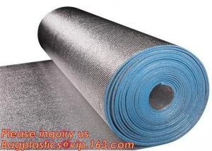 Wholesale Aluminum foil coated with Tapem EPE foam for thermal insulation,Thermal break foil covered foam insulation board,bagease from china suppliers