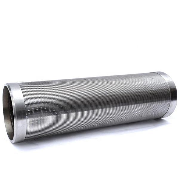 Quality OEM Johnson Water Well Screen Customized Slot Wedge Screen Filter for sale