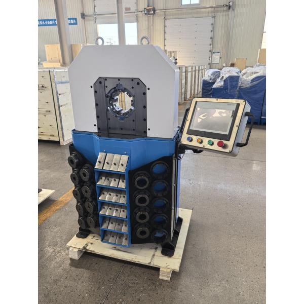 0.01mm Accuracy Hose Crimping Machine 4 Inch Big Capacity Crimping Range Electric Hydraulic Crimping Tool